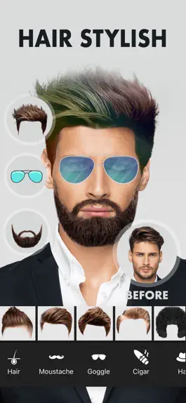 Game screenshot Man Hair Style & Beard Changer mod apk