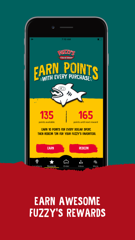 #3. Fuzzy's Taco Shop (iOS) 由: Fuzzy's Taco Shop