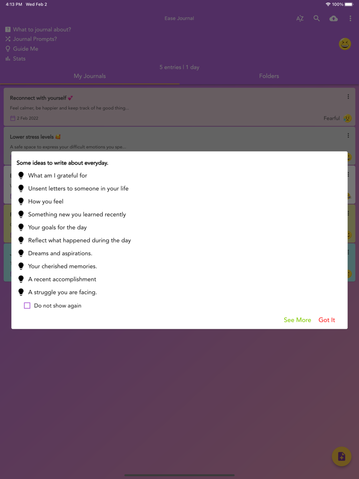 Ease Journal -Diary andGratitude