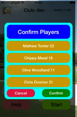 Game screenshot GolfAppLive hack