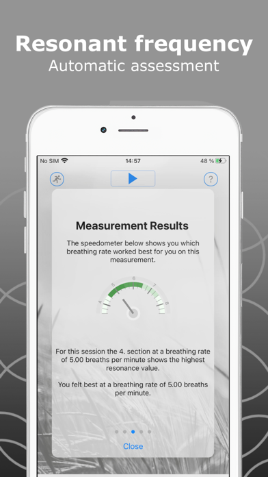 BreathTuner HRV Screenshot