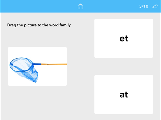 Screenshot #2 for Word Families by Teach Speech