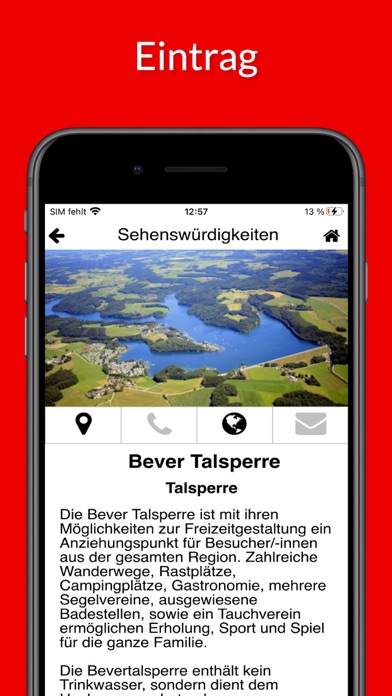 Stadtfuehrer Hückeswagen Screenshot