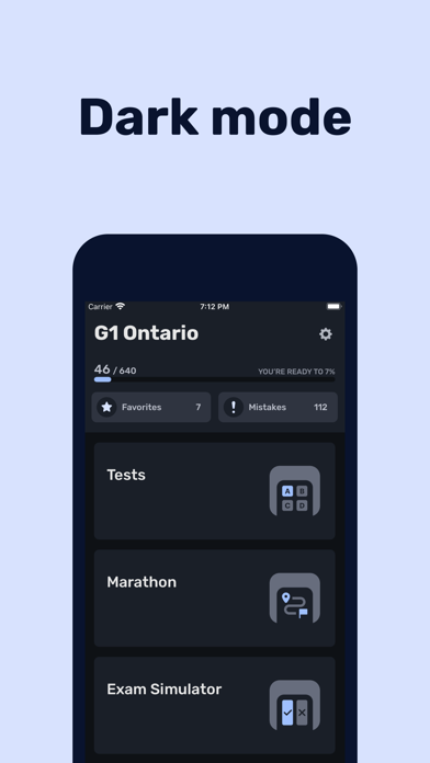 Screenshot #3 pour G1 Driving Test - Ontario 2024