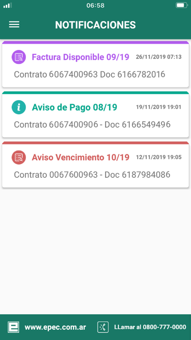 Epec Móvil Screenshot
