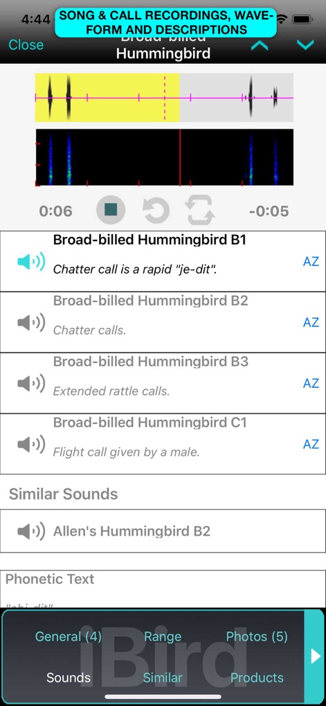 iBird Pro Guide to Birds - Reference App | MWM