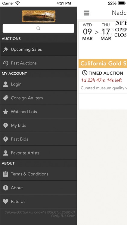 California Gold Surf Auction screenshot-3