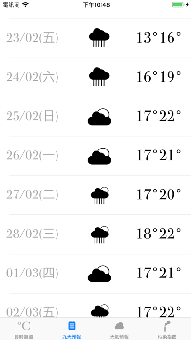 香港簡明天氣のおすすめ画像2