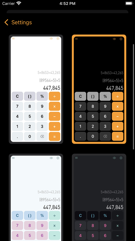 #3. Calculator Quick (iOS) Podle: Shenzhen Brown Bear Technology Co., LTD