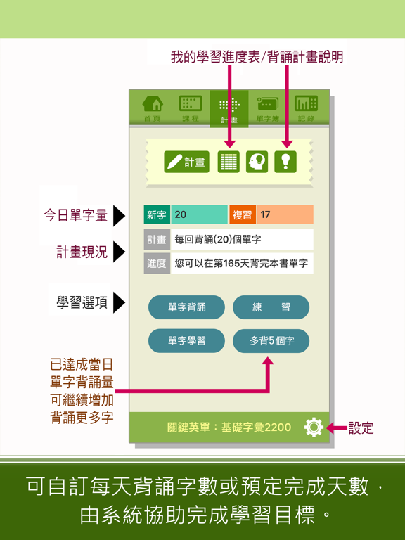 Screenshot #6 pour 關鍵英單：基礎字彙2200