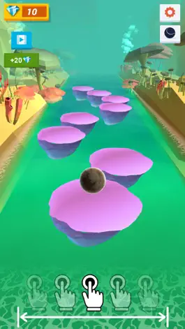Game screenshot Hop Ball 3d music games mod apk