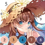 公主涂色—少女生填色涂色游戏