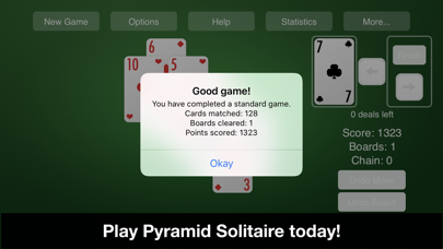 Pyramid Solitaire—New Classic Screenshot