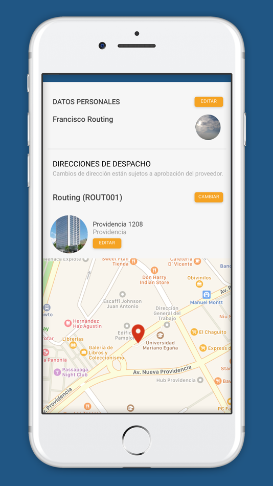 #4. On My Way (iOS) 由: Routing SpA