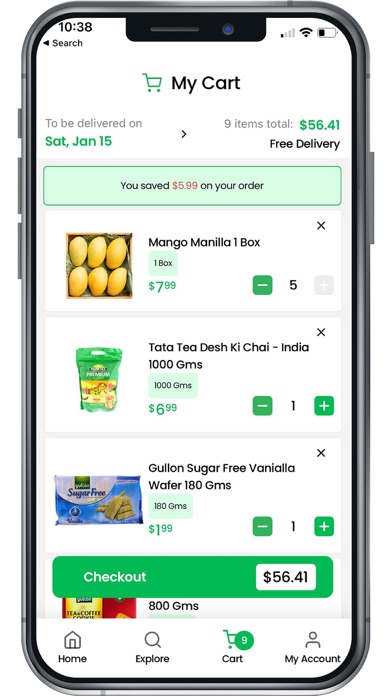 HeartyyFresh: Indian Grocery Screenshot
