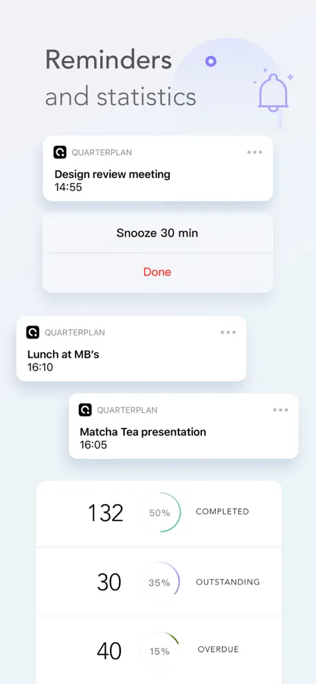 Simple Calendar : Quarterplan