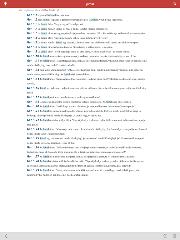 Screenshot #6 pour Piibel.NET