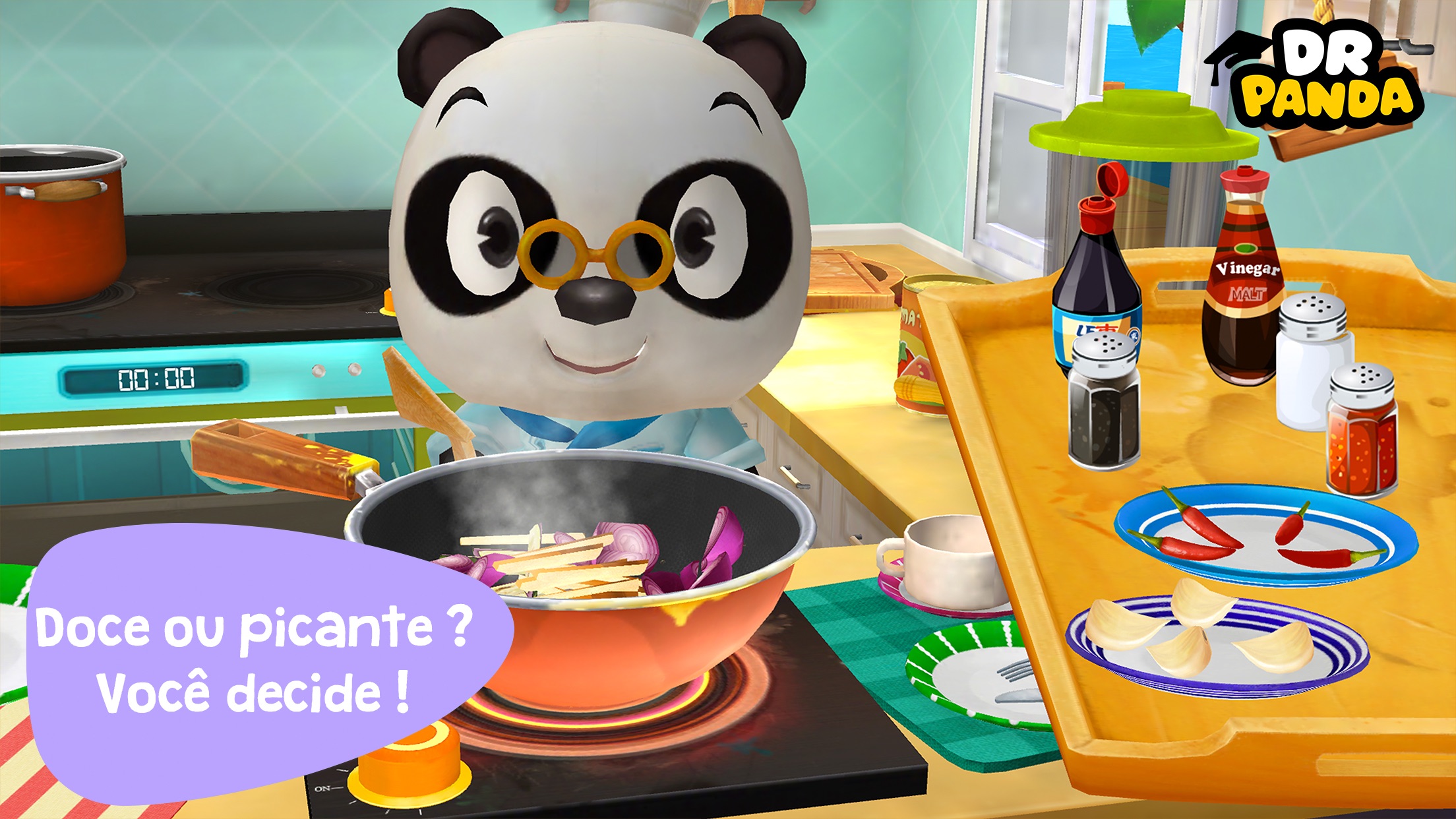 Screenshot do app Dr. Panda Restaurante 2