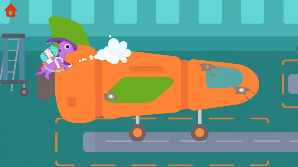 Dinosaur Airport Game for kids - 1.1.6 - (iOS)