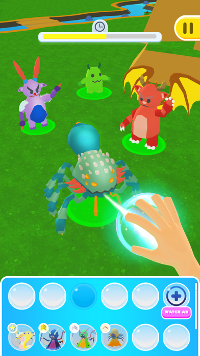 Monster Trainer: Catching Game Screenshot