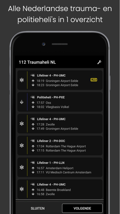 112 Traumaheli NL Screenshot