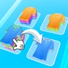 Laundry color sorting icon