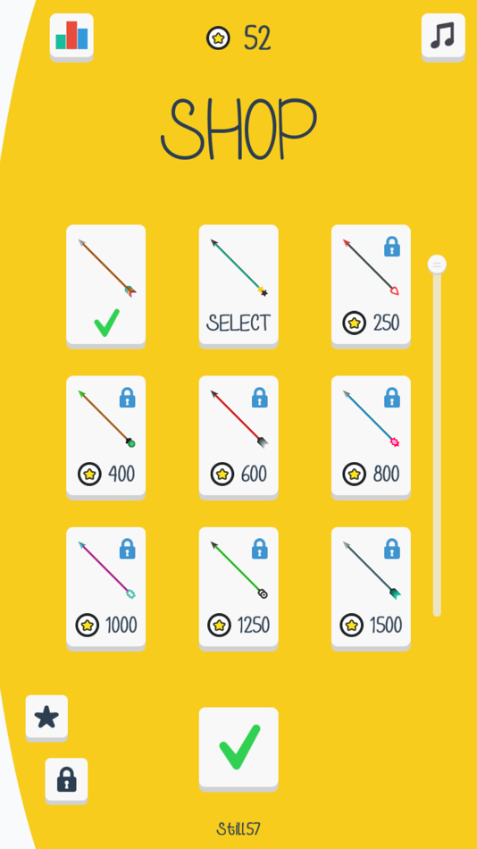 #6. Arrow Twist (iOS) Podle: Still57