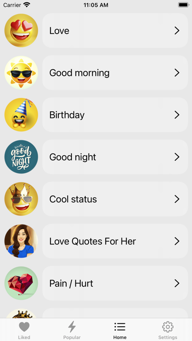 Love Messages, Quotes & Wishes Screenshot