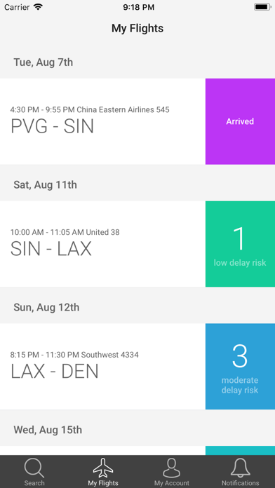 Lumo - Smarter Air Travel Screenshot