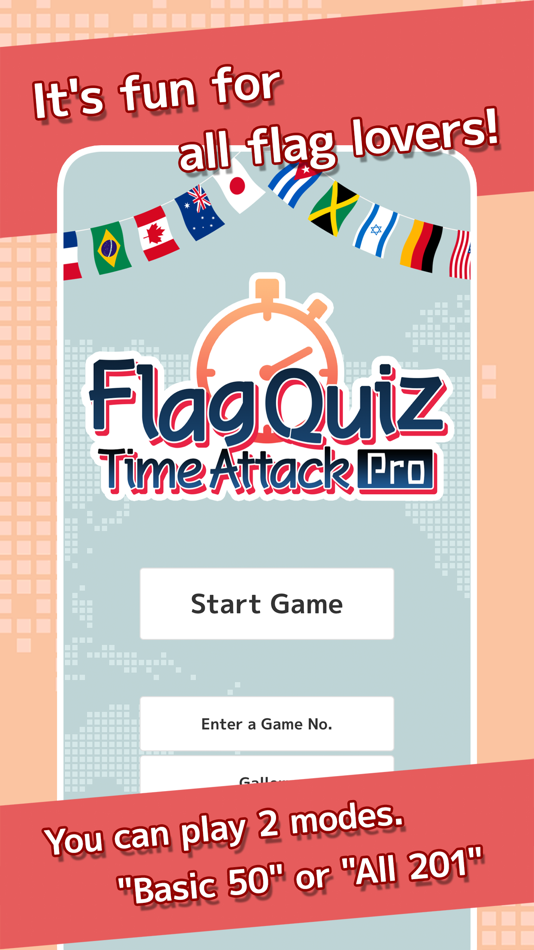 #1. Flag Quiz Time Attack Pro (iOS) 由: Naoya Sato