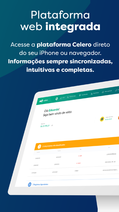 Celero Automação Financeira Screenshot