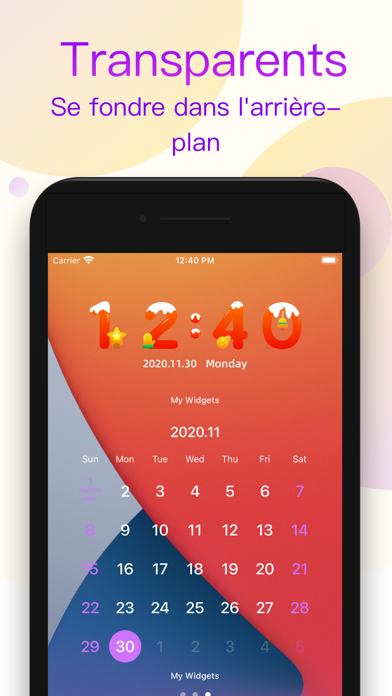 Screenshot #3 pour My Widgets -  Widget, Thèmes