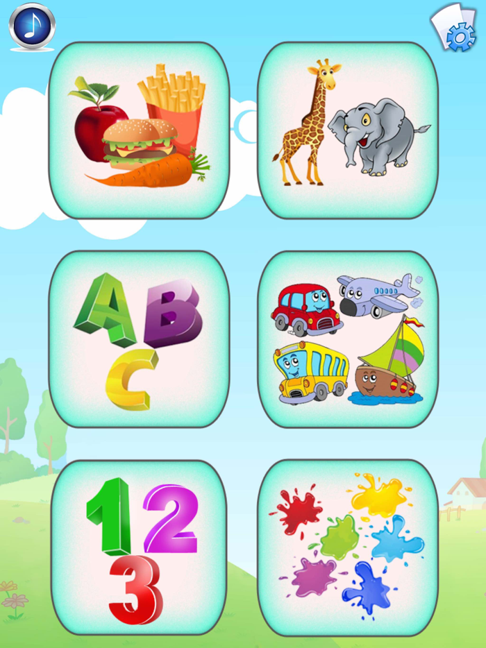 Portuguese Baby Flash Cards