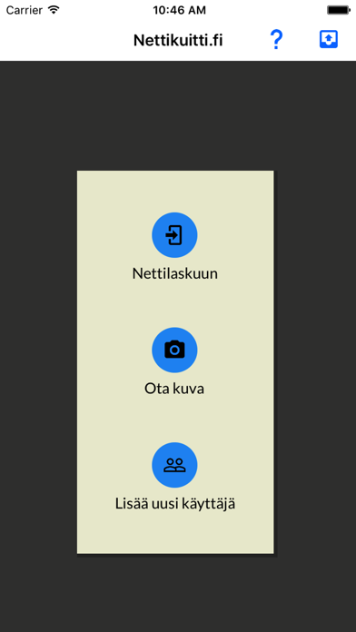 Nettikuitti.fi Screenshot