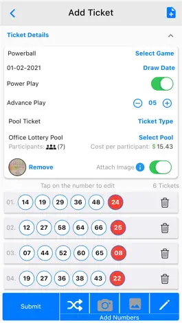 Game screenshot USA Lottery Journal hack