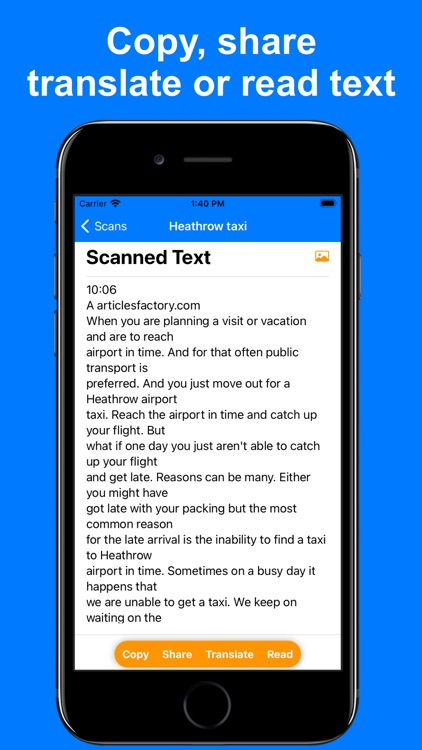 Text Scanner & Image to Text