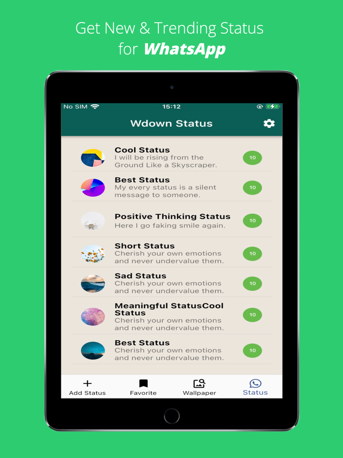 Status and Story  Whatsdown