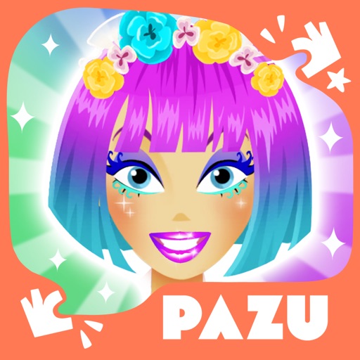 Makeup girls unicorn dress up Icon