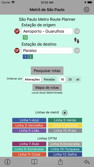 São Paulo Metro Screenshot