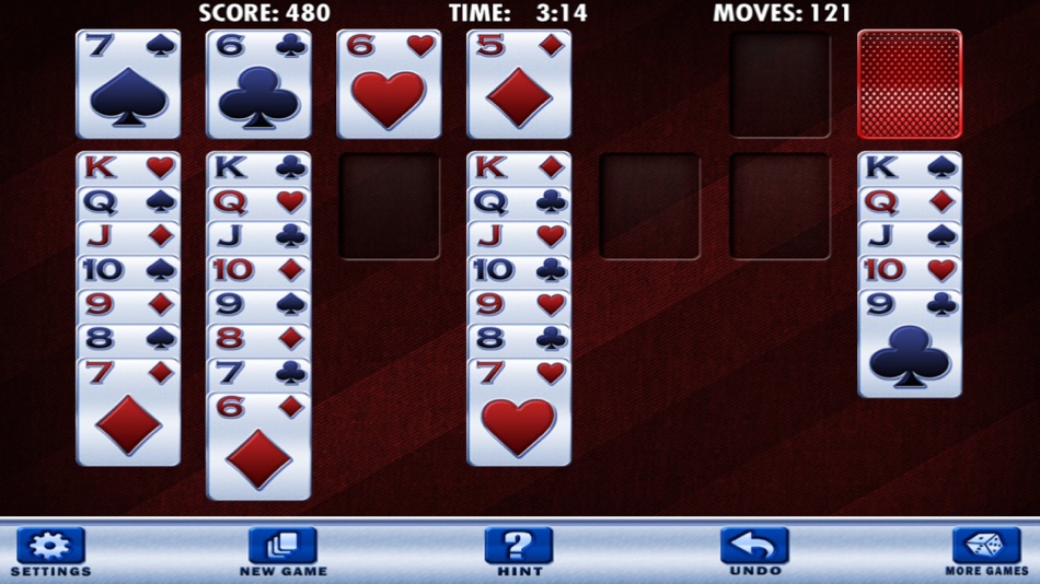 #1. Solitaire by Homebrew Software (iOS) 由: Homebrew Software LLC