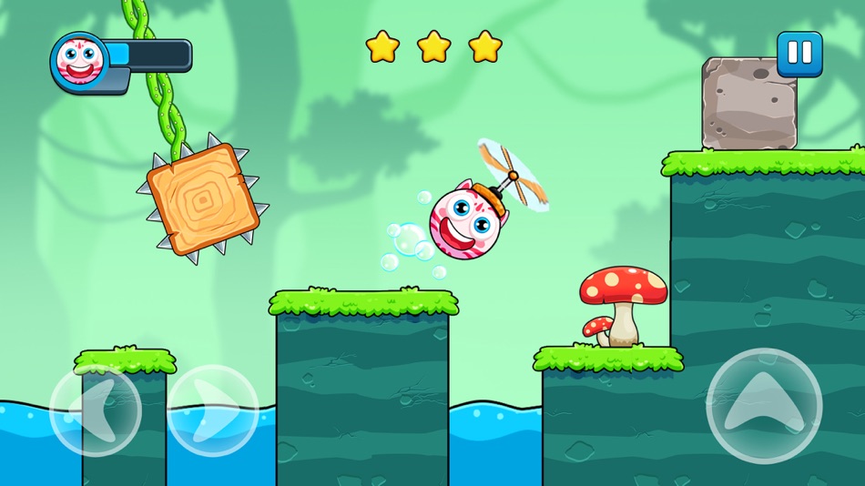 #1. Ball Hero 2: Back to Jungle (iOS) By: Ha Nguyen Thi