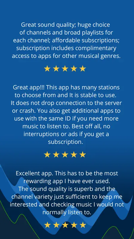 RadioTunes - Curated Music screenshot 6 of 6
