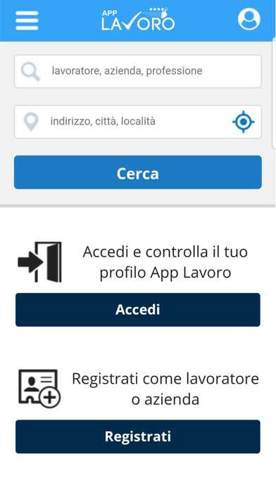 AppLavoro - LAVORO A 5 STELLE! Screenshot