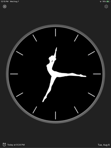 アナログ時計 - デスクトップ時間ウィジェット,目覚まし時計のおすすめ画像2