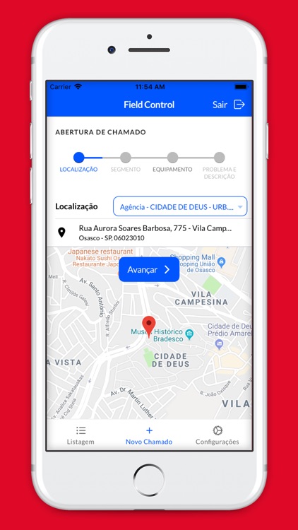 Patrimônio - Field Control