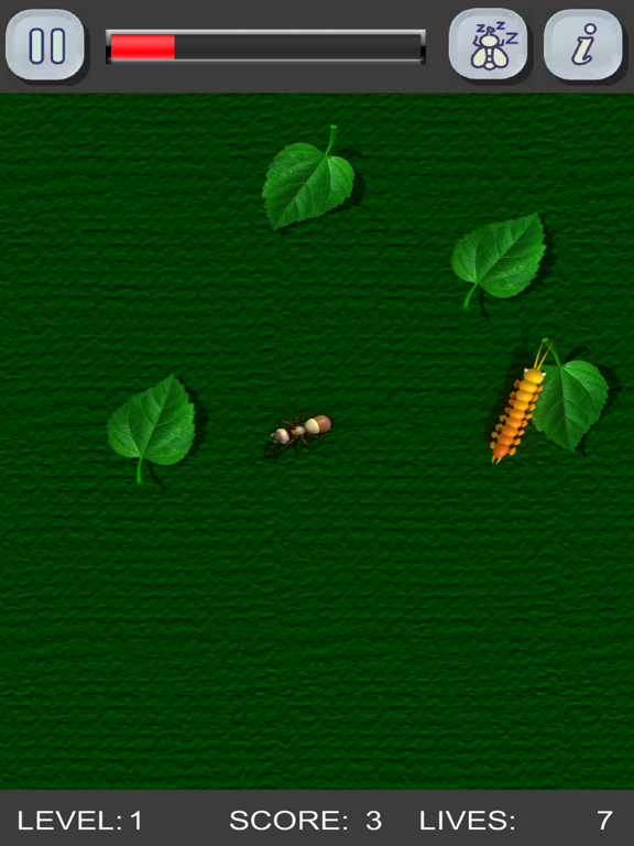 Smash horrible bugs Crush ants iPad screenshot