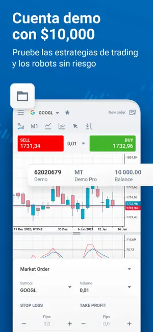 Captura de Pantalla 5 MobileTrader FX Trading Online iphone