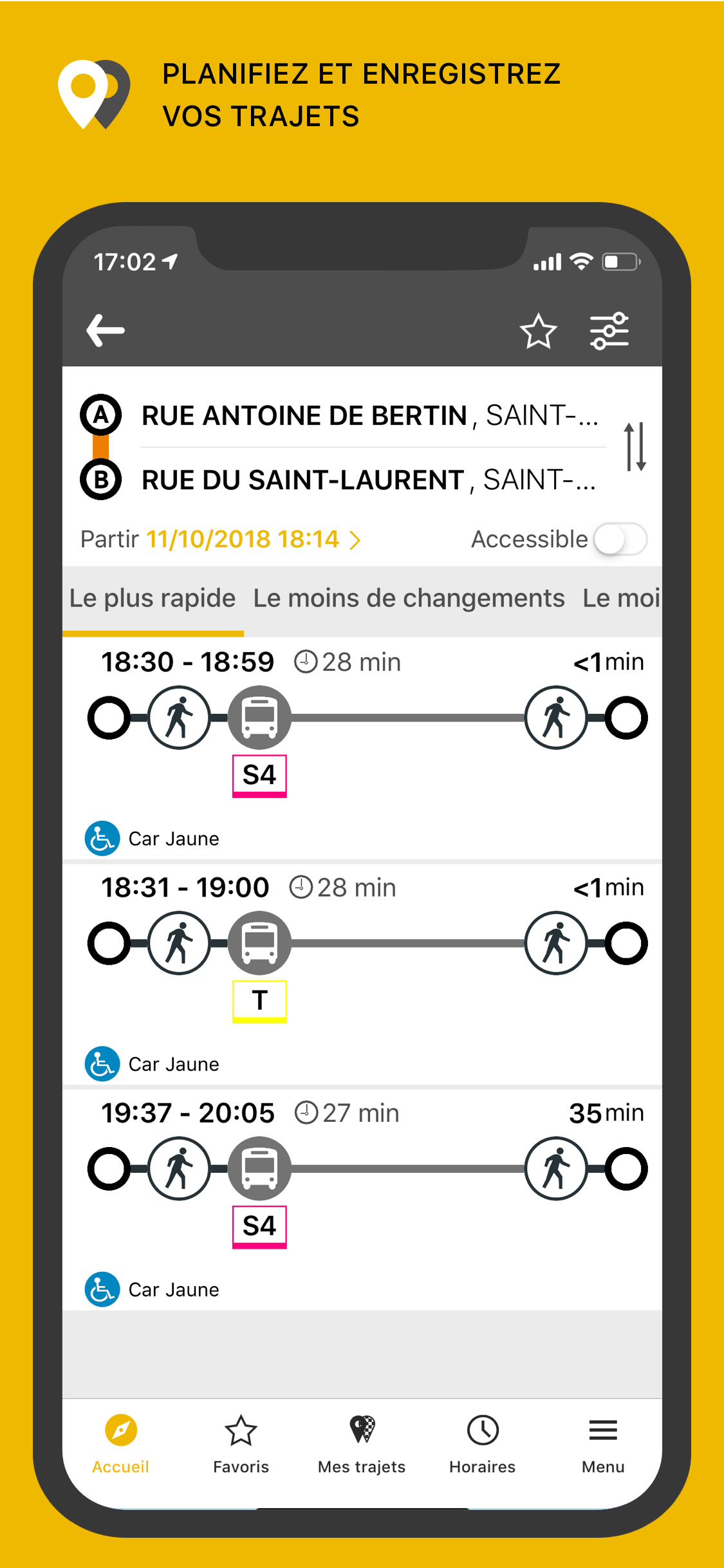 Car Jaune screenshot 4