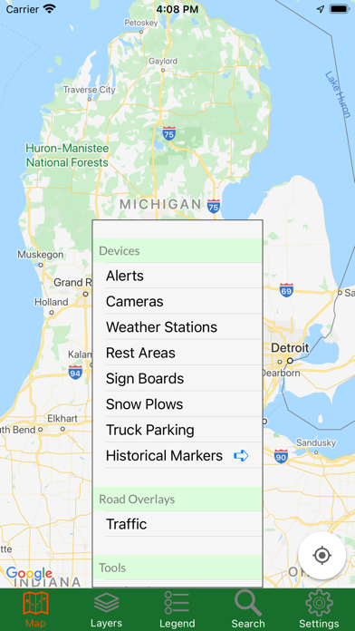 Michigan Traveler Screenshot