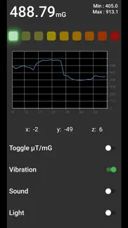 emf analytics (emf detector) iphone screenshot 3